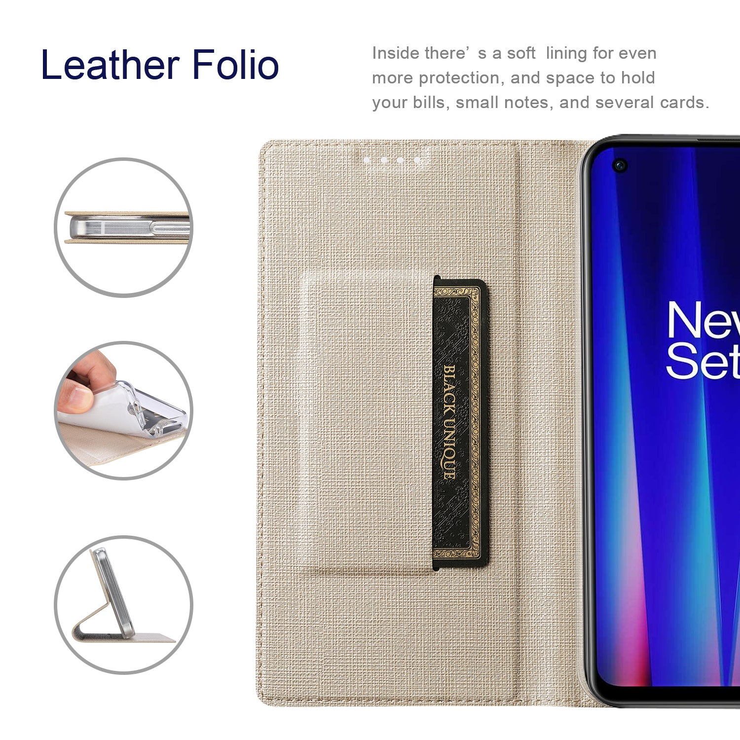 VILI DMX Series for OnePlus 11 5G PU Leather Phone Case Card Slots Mobile Phone Stand Cover VILI DMX Series for OnePlus 11 5G PU Leather Phone Case Card Slots Mobile Phone Stand Cover